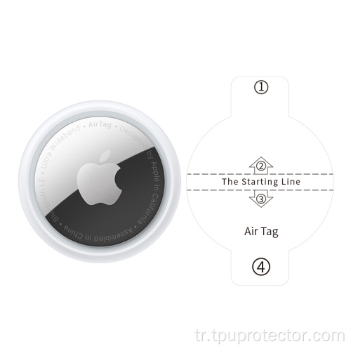 Apple Airtag TPU Ekran Koruyucu